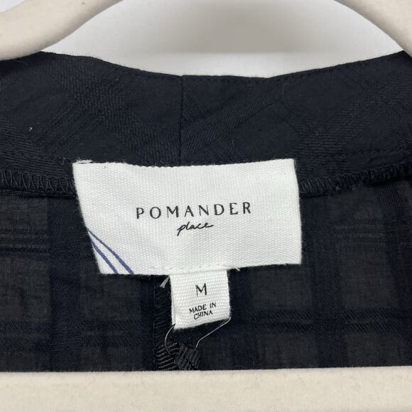 Tuckernuck Pomander Place Size XS Black Carolina Caftan Maxi Dress Cotton Midi - Picture 5 of 8